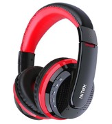  Intex Desire BT Over-Ear Bluetooth Headphones (Black/Red)  at Amazon